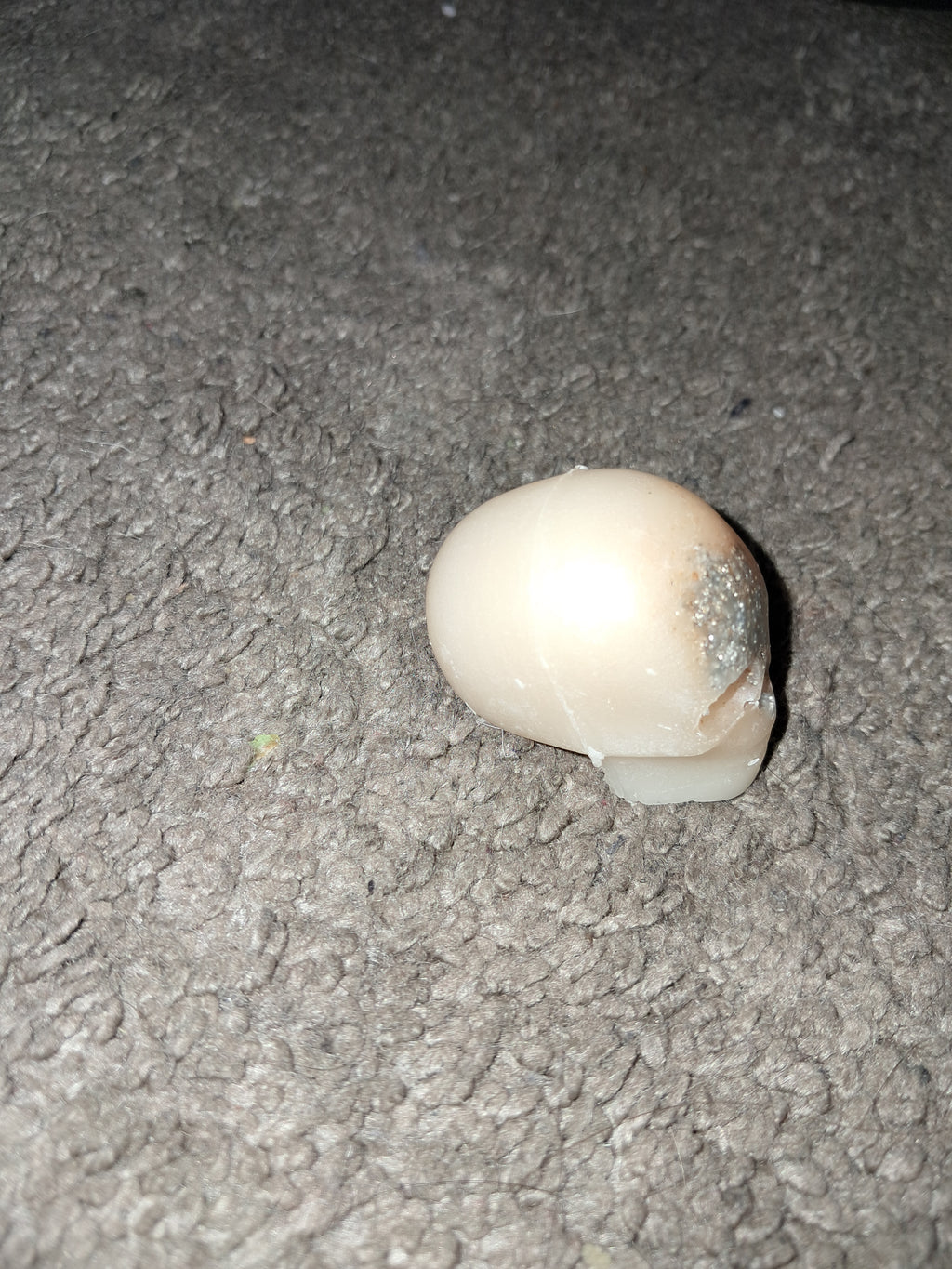3D skull wax melt